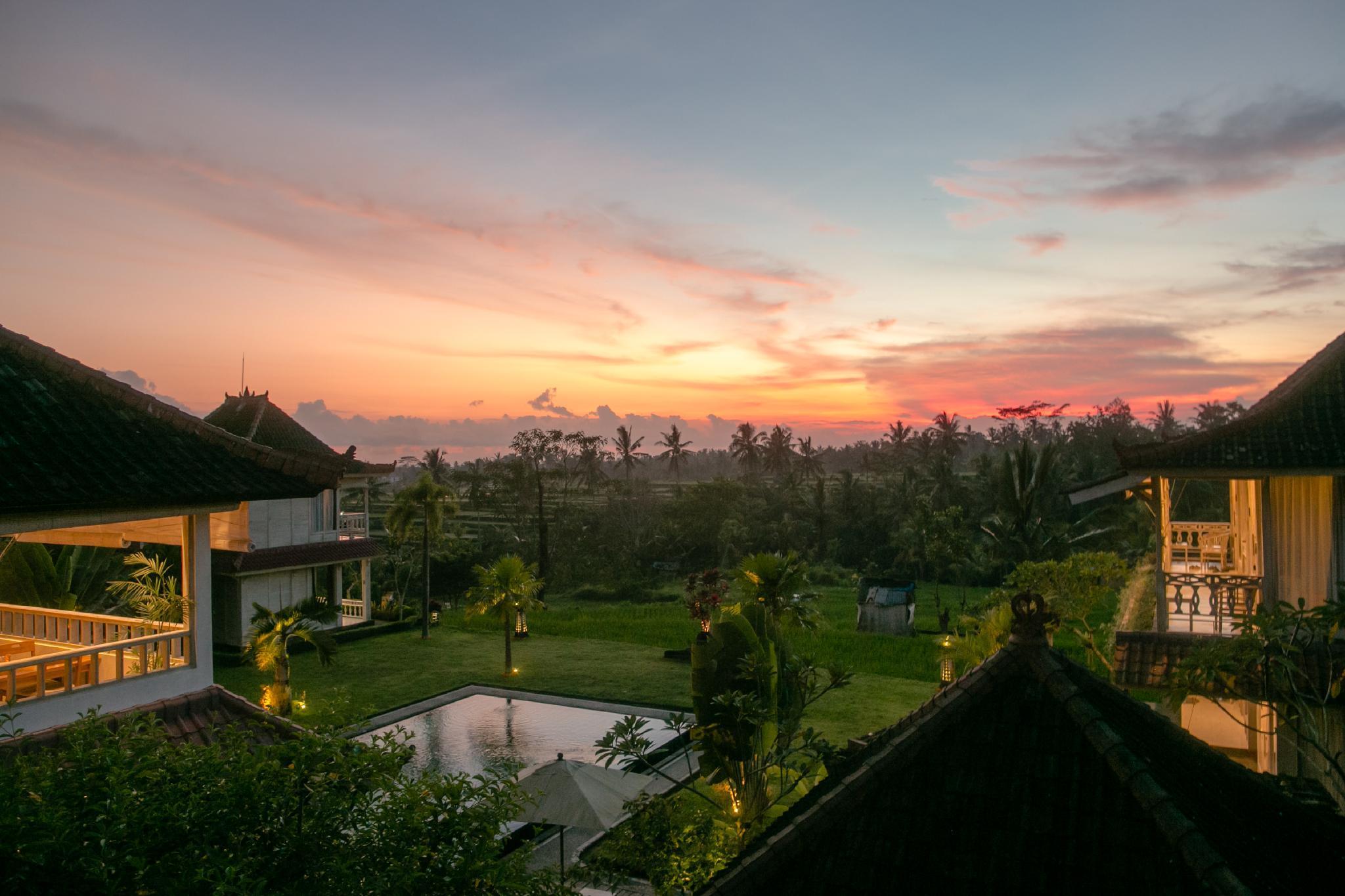 B Saya Villas Ubud  Bagian luar foto